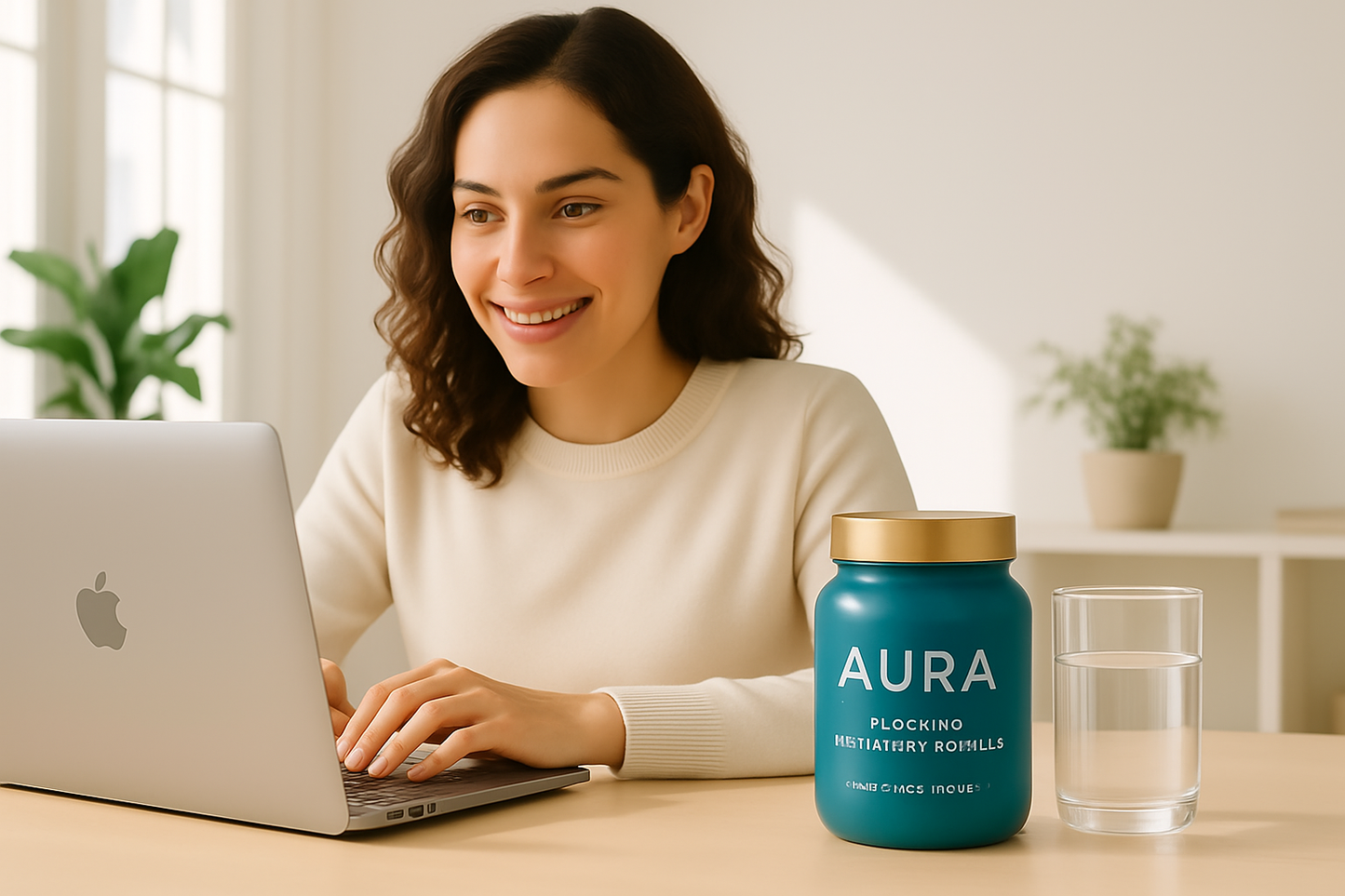 AURA: Your Dual-Action Solution for Radiant Health and Confident Wellness